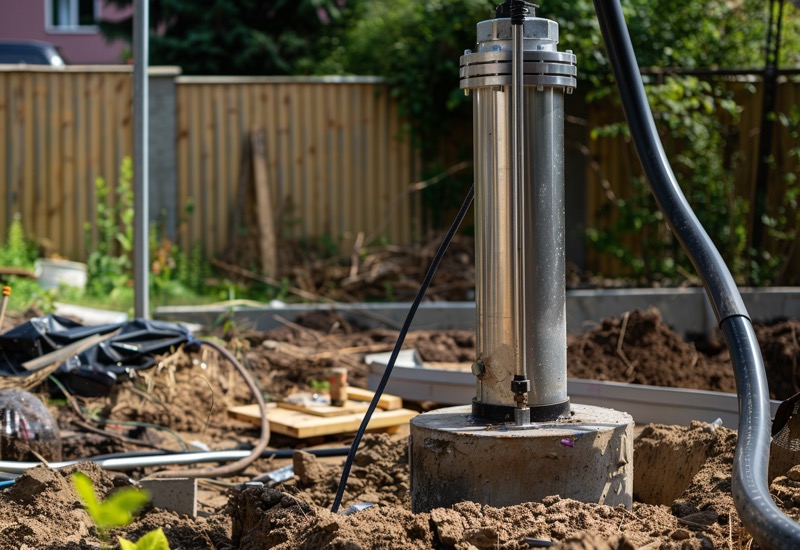 Монтаж насосного оборудования для водоснабжения