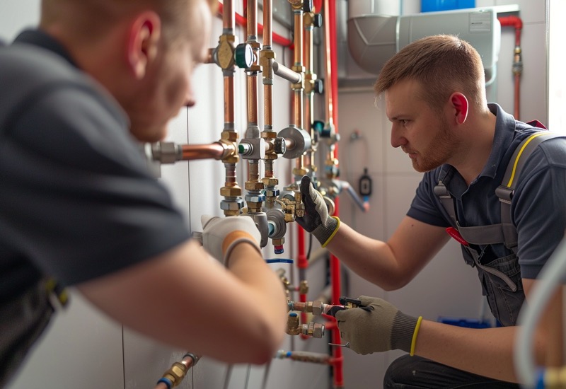 Отопление и водоснабжение под ключ